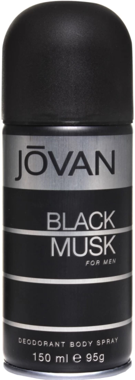 Jovan Black Musk For Men - Perfumowany dezodorant w sprayu — Zdjęcie N1