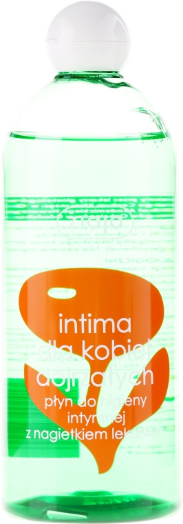 Płyn z nagietkiem lekarskim do higieny intymnej dla kobiet dojrzałych - Ziaja Intima — Zdjęcie N3