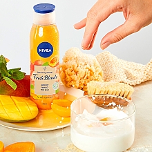 Odświeżający żel do mycia ciała Morela, mango i mleko ryżowe - Nivea Fresh Blends Refreshing Shower Apricot Mango Rice Milk — Zdjęcie N3