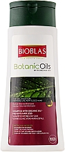 Szampon do włosów cienkich i słabych z olejkiem z pokrzywy - Bioblas Botanic Oils Herbal Volume Shampoo — Zdjęcie N4