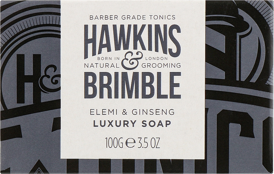 Luksusowe mydło w kostce - Hawkins & Brimble Luxury Soap Bar — Zdjęcie N1