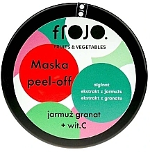 Maska peel-off Granat i jarmuż - La-Le Frojo Face Mask — Zdjęcie N1