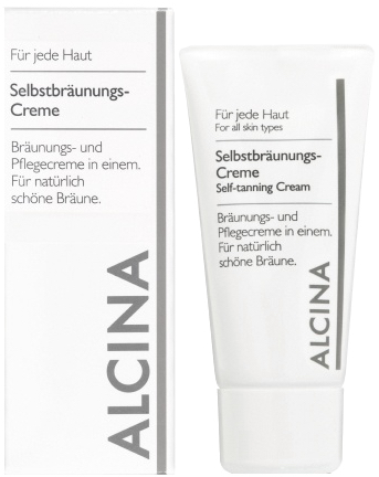 Krem samoopalający - Alcina Self-Tanning Cream