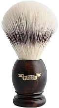 Kup Pędzel do golenia - Plisson Ebony Original Shaving Brush With "High Mountain White" Fibre
