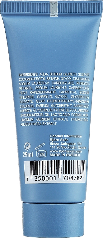 PREZENT! Rewitalizujący szampon do włosów suchych i zniszczonych - BjOrn AxEn Repair Shampoo (mini) — Zdjęcie N2