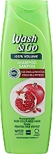 Kup Szampon z ekstraktem z granatu do włosów farbowanych - Wash&Go 100 % Volume Shampoo