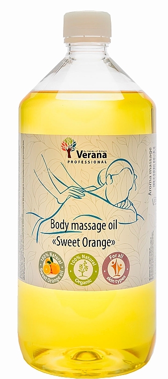 Olejek do masażu ciała Sweet Orange - Verana Body Massage Oil — Zdjęcie N2