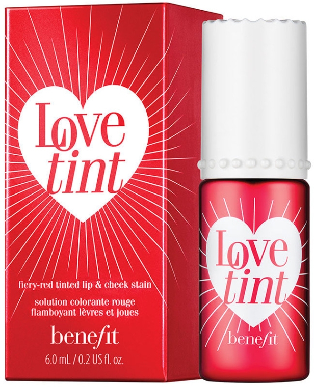 Pigment do ust i policzków - Benefit Cosmetics Lovetint Lip & Cheek Stain — Zdjęcie N1