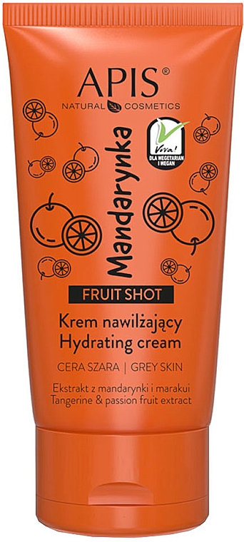 Krem nawilżający do cery szarej - APIS Professional Fruit Shot Hydrating Cream — Zdjęcie N1