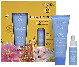 Zestaw - Apivita Aqua Beelicious Set (f/gel 40 ml + f/boost 10 ml) — Zdjęcie N1