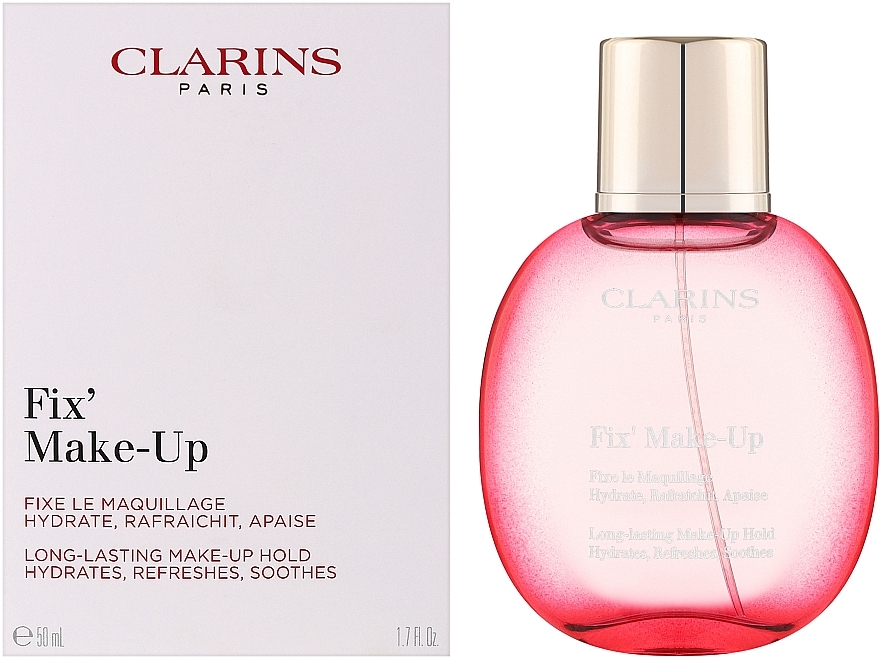 Utrwalacz do makijażu - Clarins Fix Make-Up Refreshing Mist Long Lasting Hold — Zdjęcie N2