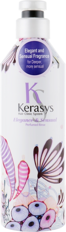 Perfumowana odżywka do włosów suchych i zniszczonych - KeraSys Elegance & Sensual Perfumed Rinse — Zdjęcie N1