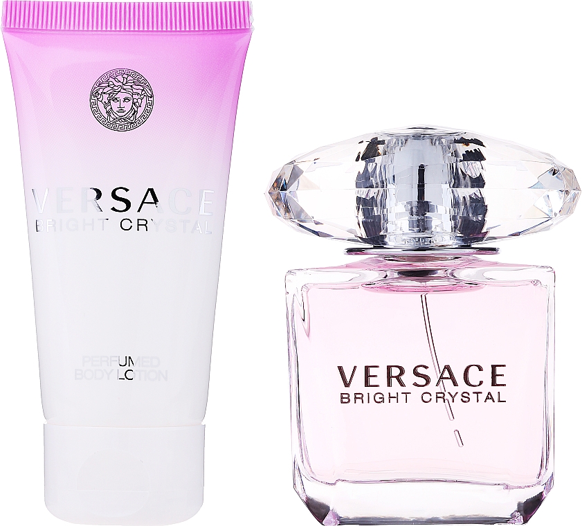 Versace Bright Crystal - Zestaw (edt 30 ml + b/lot 50 ml) — Zdjęcie N2