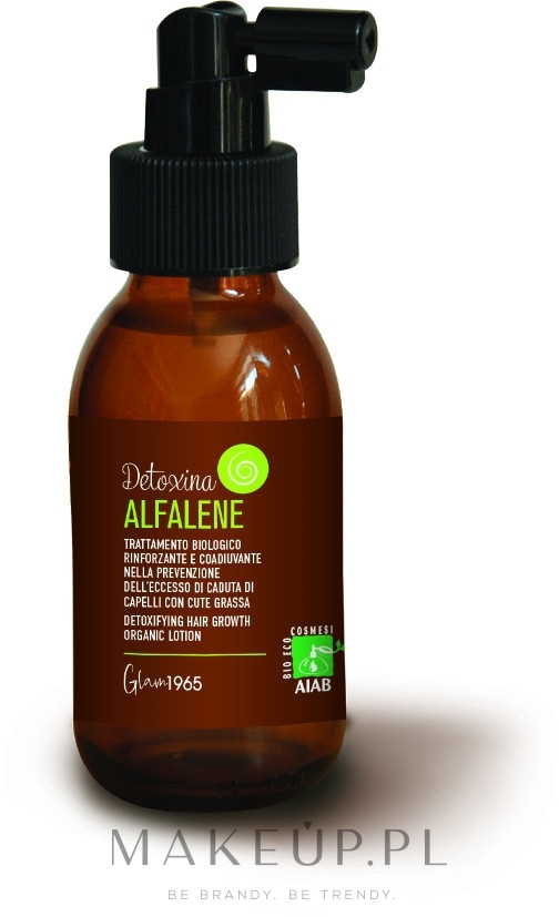 Wzmacniające serum przeciw wypadaniu i przetłuszczaniu się włosów - Glam1965 Detoxina Alfalene — Zdjęcie 100 ml