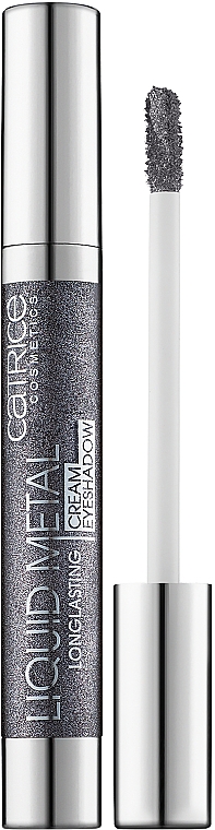 Metaliczny kremowy cień do powiek - Catrice Liquid Metal Longlasting Cream Eyeshadow