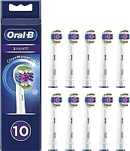 Kup Wymienna główka do elektrycznej szczoteczki do zębów, 10 szt. - Oral-B 3D White Refill Heads