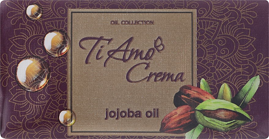 Mydło-krem z olejkiem jojoba - Mylovarennye traditsii Ti Amo Crema — Zdjęcie N1