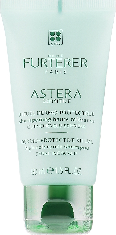 Kojący szampon do włosów do wrażliwej skóry głowy - Rene Furterer Astera High Tolerance Shampoo — Zdjęcie N1