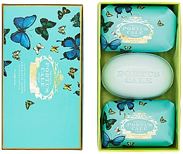 Kup PRZECENA! Zestaw mydeł w kostce - Portus Cale Butterflies Soap Set (soap/3x150g)*
