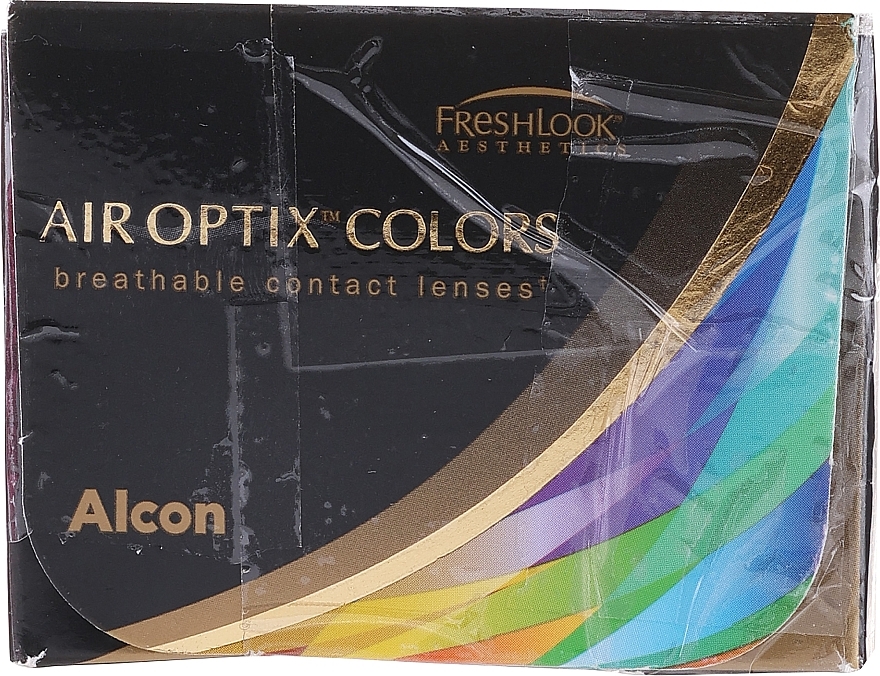 PRZECENA! Kolorowe soczewki kontaktowe, 2 szt., brown - Alcon Air Optix Colors * — Zdjęcie N4
