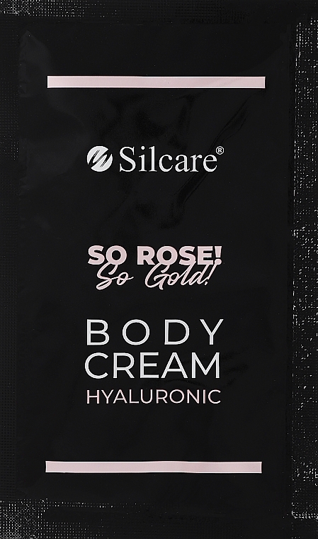 PREZENT! Hialuronowy krem ​​do ciała - Silcare So Rose! So Gold! Hyaluronic Body Cream — Zdjęcie N1