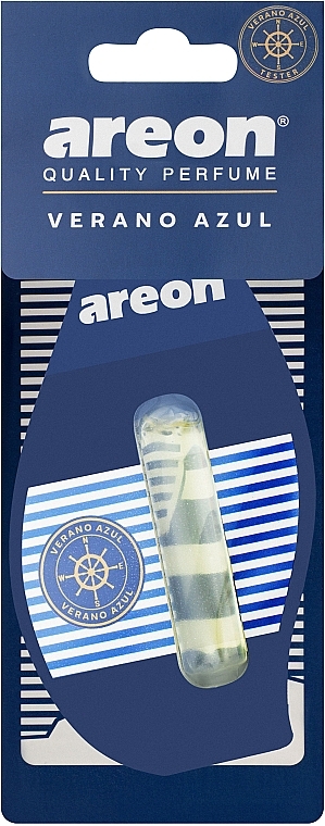 Odświeżacz powietrza do samochodu - Areon Sport Lux Verano Azul — Zdjęcie N1