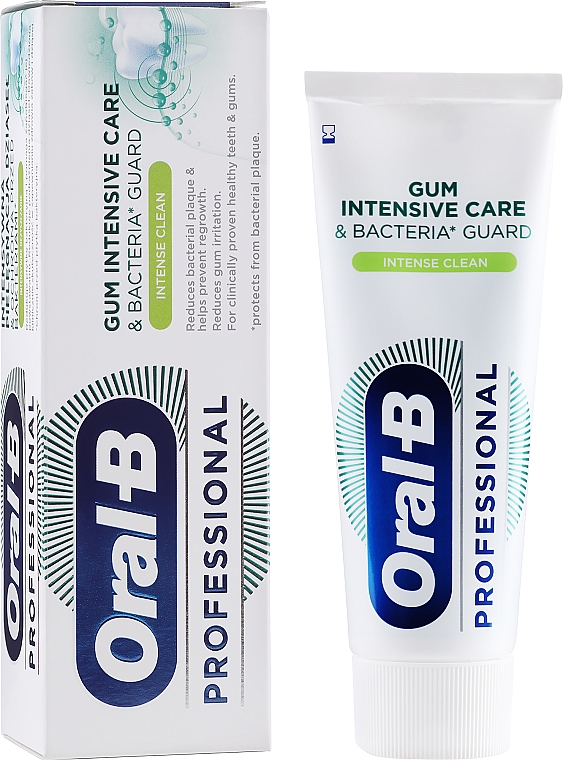 Pasta do zębów - Oral-B Gum Intensive Care & Bacteria Guard Toothpaste — Zdjęcie N1