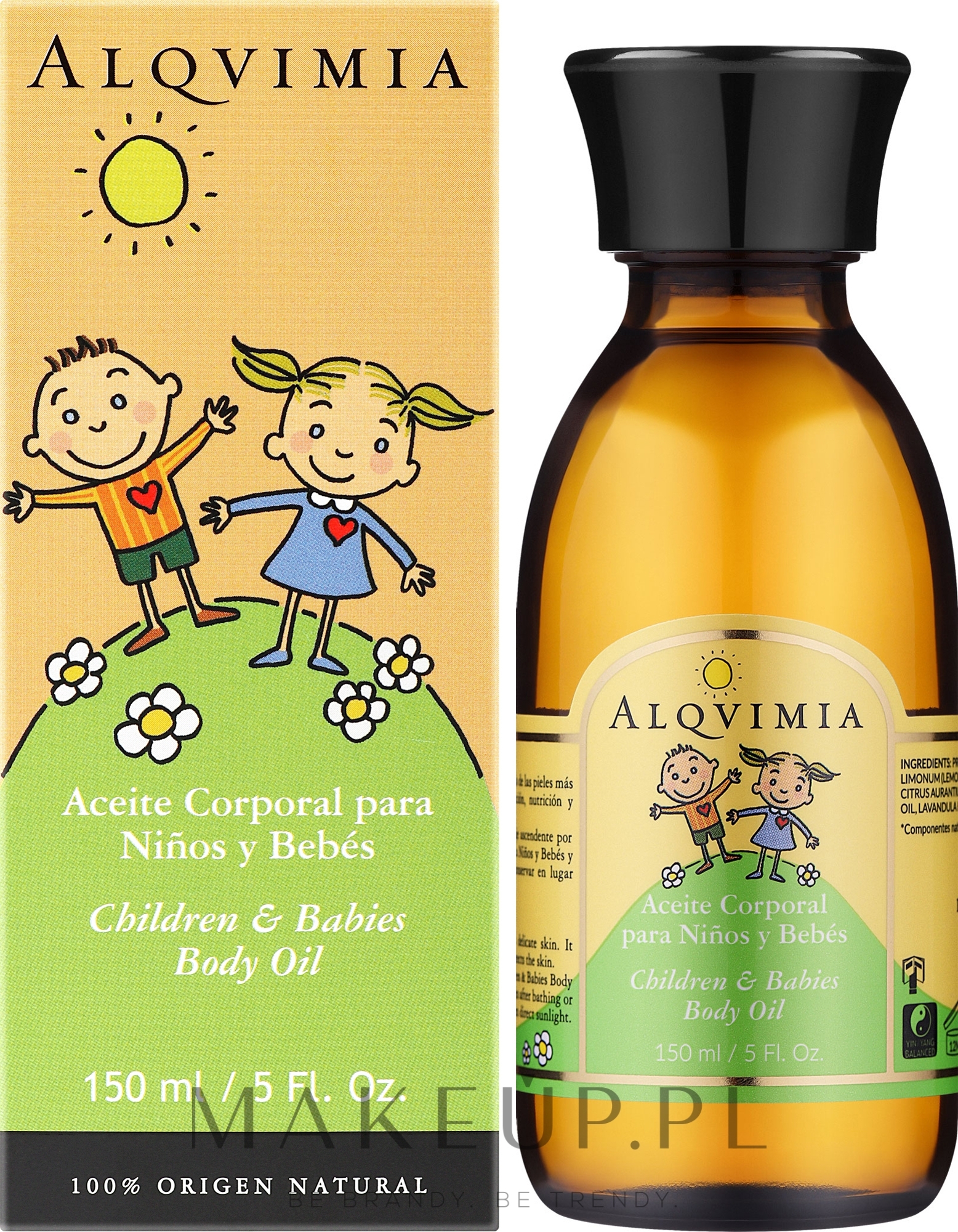 Olejek do ciała - Alqvimia Children & Babies Body Oil — Zdjęcie 150 ml