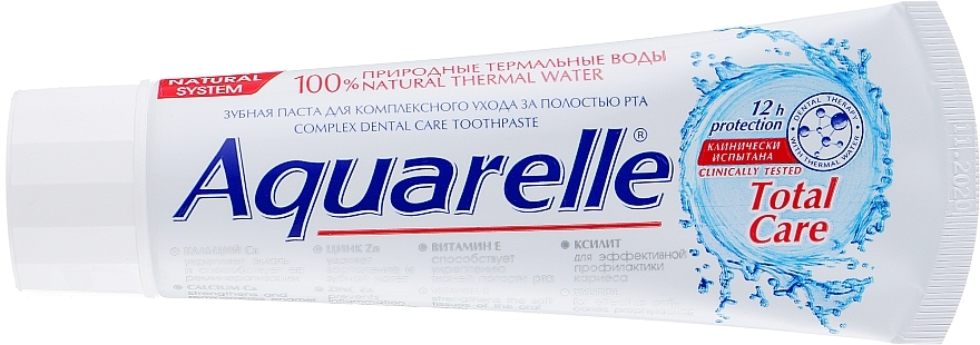 Pasta do zębów - Sts Cosmetics Aquarelle Thermal Total Care Toothpaste — Zdjęcie N2