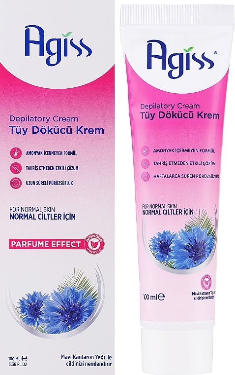 PRZECENA! Krem do depilacji z ekstraktami z wiśni i rumianku - Agiss Depilatory Cream * — Zdjęcie N2