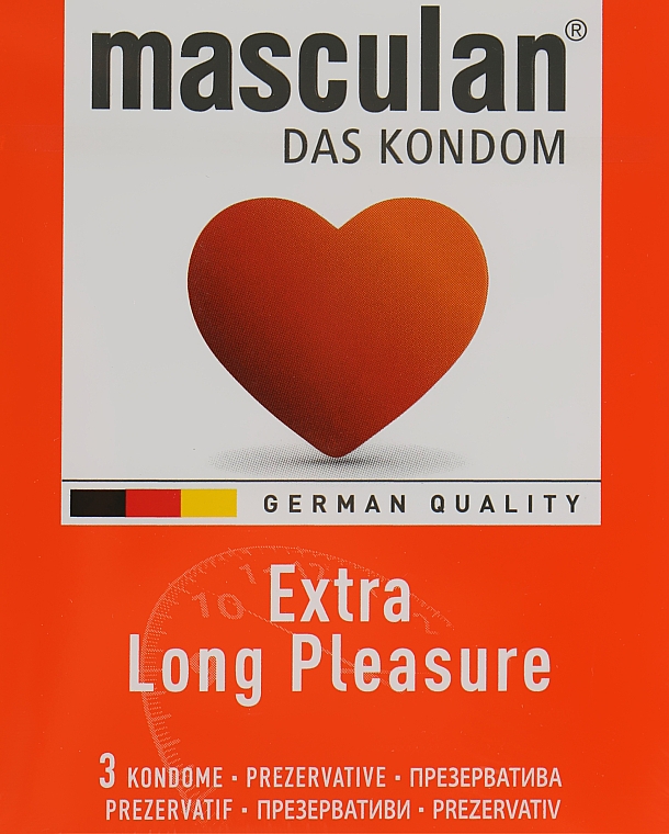 Prezerwatywy Extra Long Pleasure - Masculan