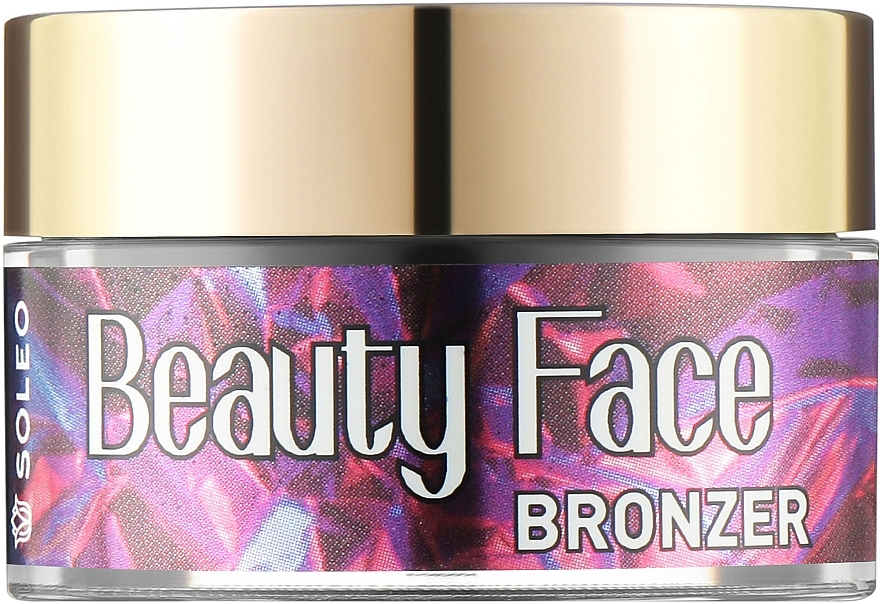 Krem do opalania twarzy w solarium z kolagenem i peptydami - Soleo Collagen Hybrid Beauty Face Bronzer — Zdjęcie N1