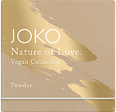 Puder do twarzy - Joko Nature Of Love Vegan Collection Powder — Zdjęcie N1