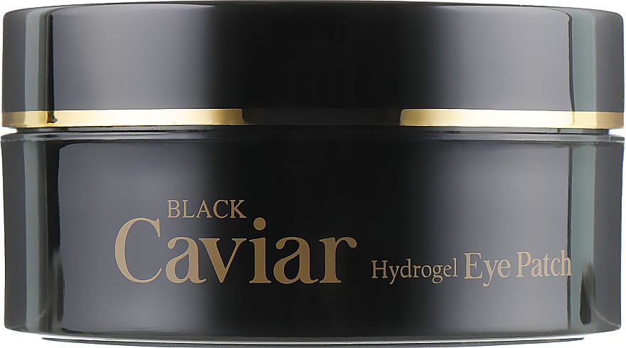 Hydrożelowe płatki pod oczy z czarnym kawiorem - Esfolio Black Caviar Hydrogel Eye Patch — Zdjęcie N2