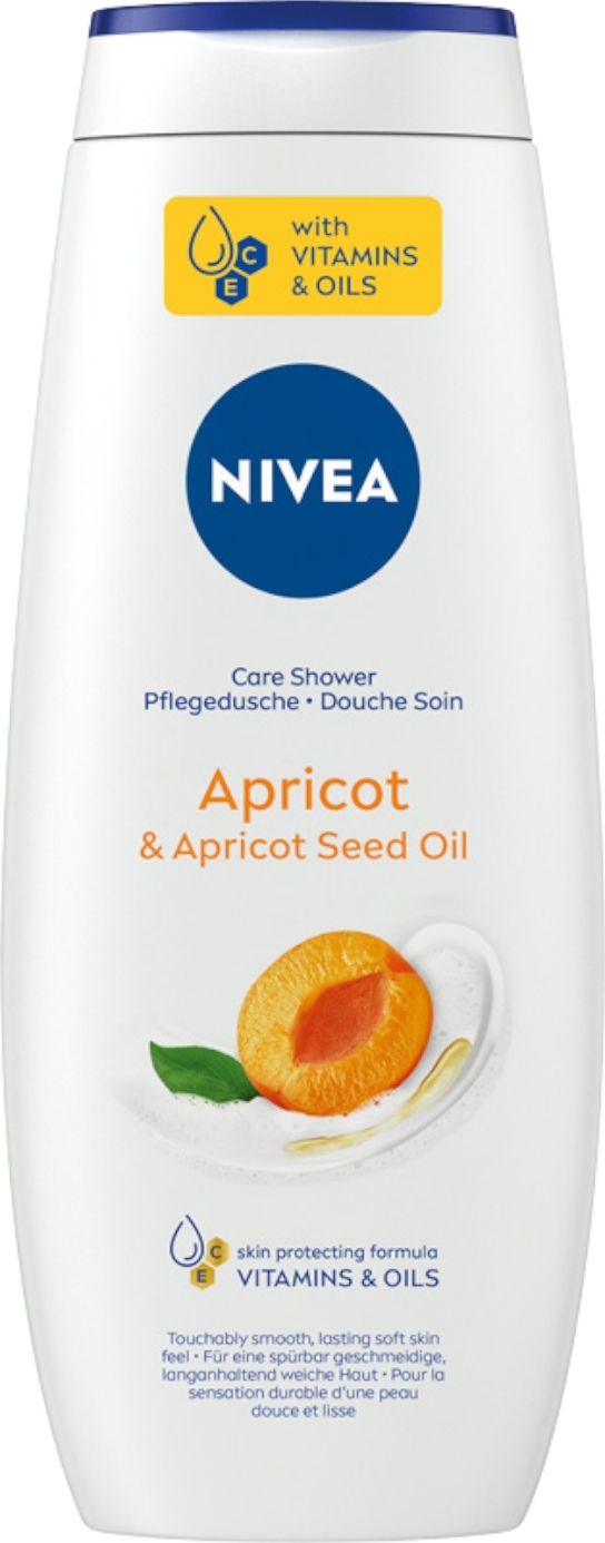 Żel pod prysznic Morela i olej z pestek moreli - NIVEA Blossom Up Apricot Shower Gel — Zdjęcie 500 ml