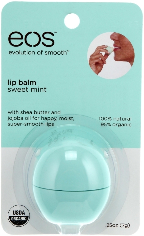 Balsam do ust Mięta - EOS Smooth Sphere Lip Balm Sweet Mint — Zdjęcie N4