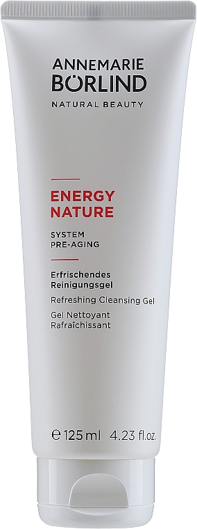 Odświeżający żel do mycia twarzy - Annemarie Borlind Energynature System Pre-Aging Refreshing Cleansing Gel — Zdjęcie N1