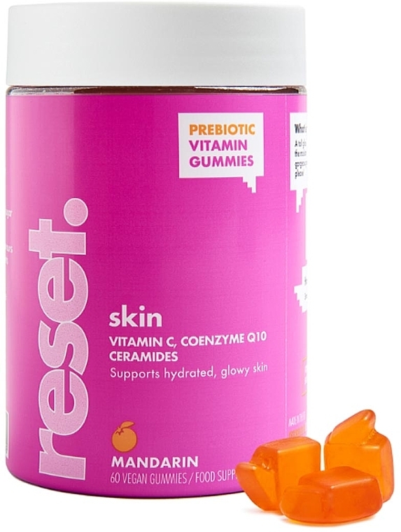 Suplement diety Skin - Reset Skin Vitamins Skin Prebiotic Gummies — Zdjęcie N1