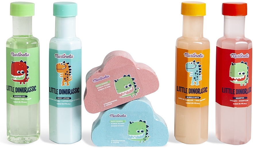 Zestaw, 6 produktów - Martinelia Little Dinorassic Bath Gift Set — Zdjęcie N2