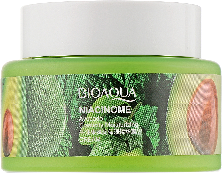 Nawilżający krem do twarzy z ekstraktem z awokado - Bioaqua Niacinome Avocado Cream