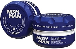 Krem do stylizacji włosów - Nishman Hair Styling Cream Medium Hold No.5 — Zdjęcie N1