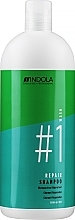 Odbudowujący szampon do włosów - Indola Innova Repair Shampoo — Zdjęcie N3