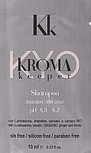 PREZENT! Szampon multiochronny do włosów farbowanych - Kyo Kroma Keeper Shampoo — Zdjęcie N1