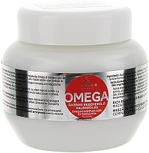 Kup Bogato regenerująca maska do włosów z kompleksem omega-6 i olejem makadamia - Kallos Cosmetics KJMN Rich Repair Hair Mask With Omega-6 Complex And Macadamia Oil