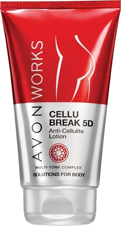 Antycellulitowy balsam do ciała - Avon Works Cellu Break 5D Anti-Cellulite — Zdjęcie N1