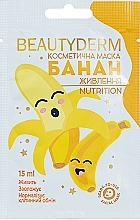 Kup Maska do twarzy w płachcie Banan - Beauty Derm Nutrition