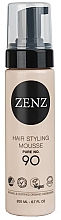 Kup Pianka do stylizacji włosów - Zenz Organic Pure No. 90 Hair Styling Mousse