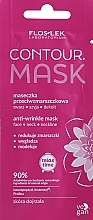 Maska przeciwzmarszczkowa do twarzy, szyi i dekoltu - Floslek Contour Mask — Zdjęcie N1