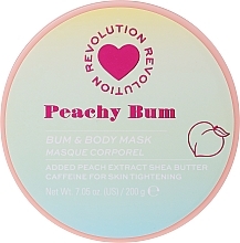 Kup Maska na okolice pośladków - I Heart Revolution Peachy Bum Body Mask 