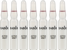 Ampułki do twarzy na noc - Babor Ampoule Concentrates Active Night — Zdjęcie N2